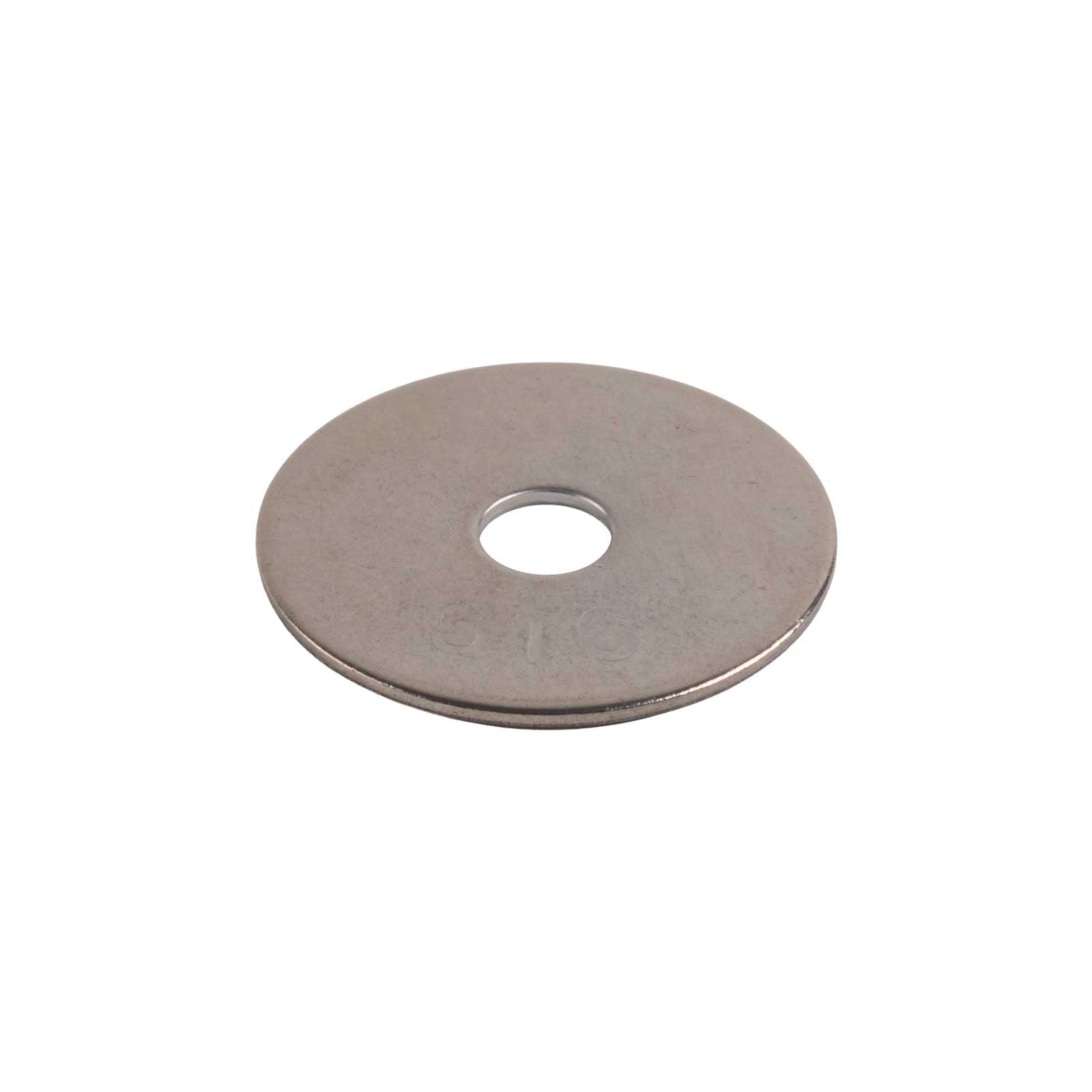 Conquest 1/4" x 1-1/4" Fender Washer - 316 Stainless Steel, .045"-.055" | Qty. 1,200 (Carton)