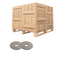 Conquest 1/4" x 1-1/4" Fender Washer - Hot Dip Galvanized | Qty. 84,240 (Pallet)