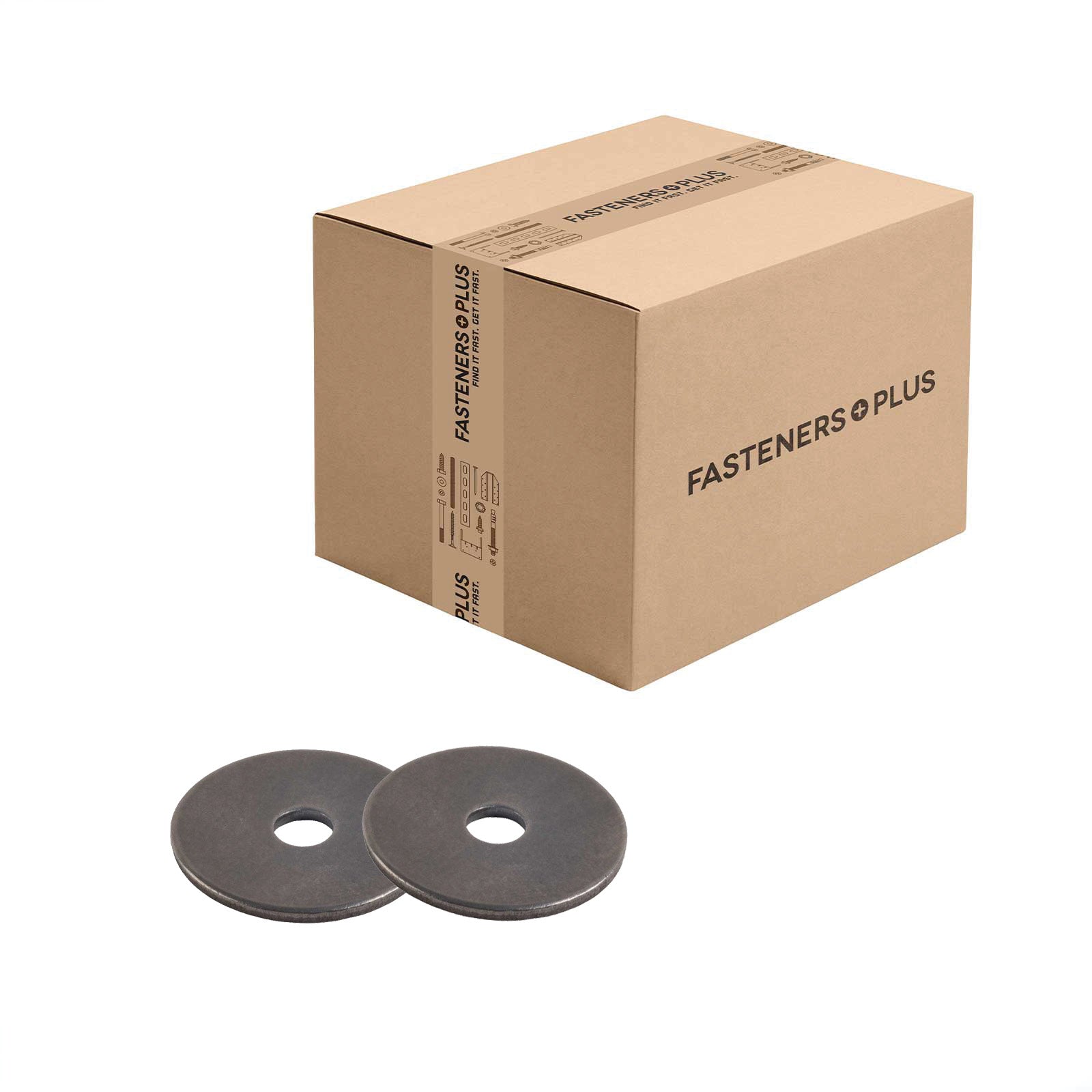 Conquest 3/16" x 1" Fender Washer - Plain | Qty. 3,630 (Carton)