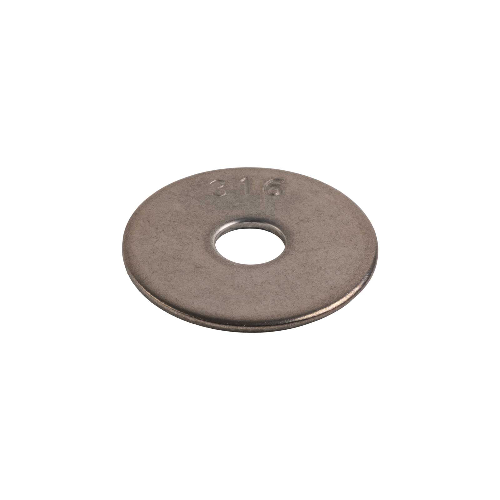 Conquest 3/8" x 1-1/2" Fender Washer - 316 Stainless Steel, .078" | Qty. 28,800 (Pallet)