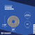 Fender washer with specifications on a blue background
