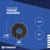 Fender washer with specifications on a blue background