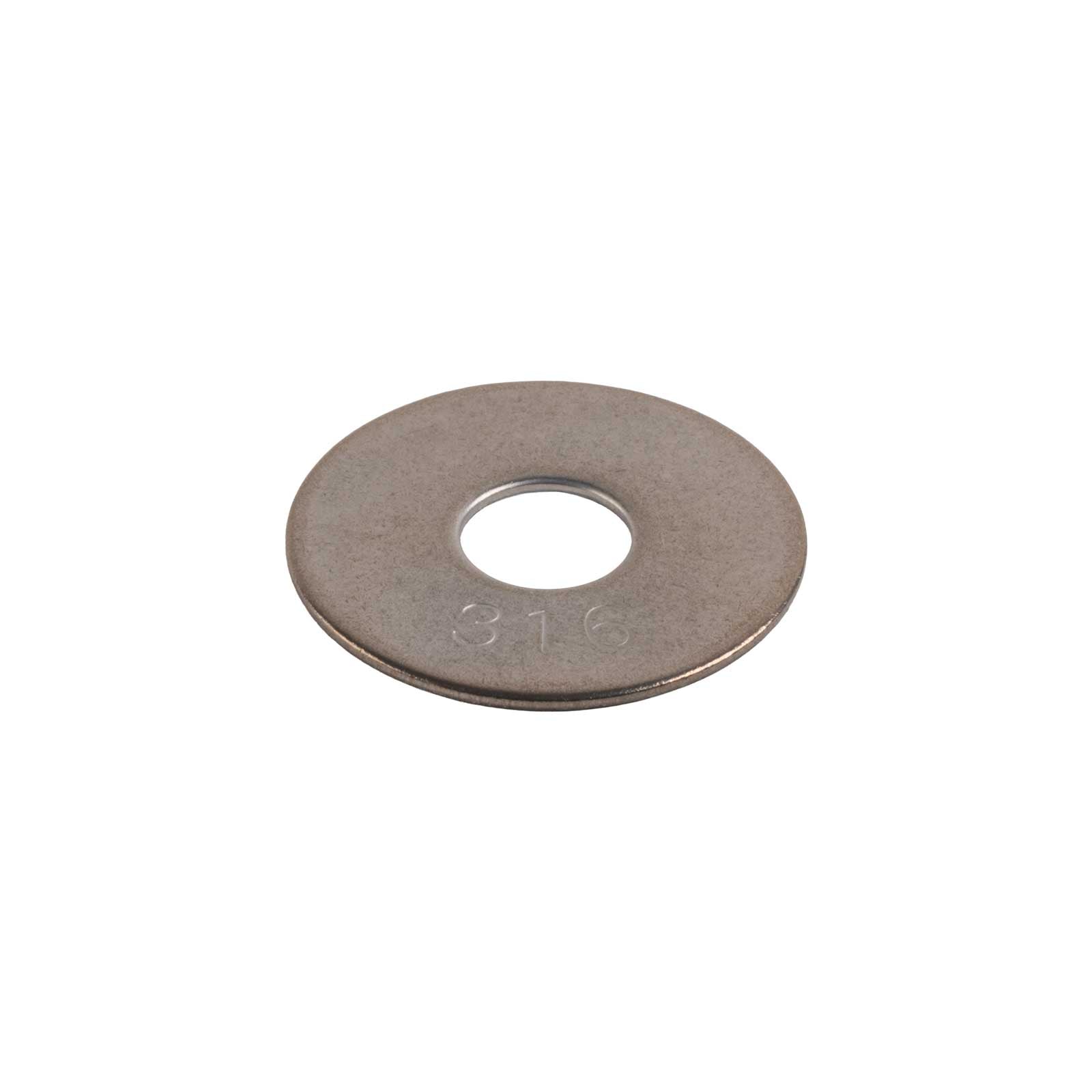 Conquest 3/8" x 1-1/4" Fender Washer - 316 Stainless Steel, .043"-.057" | Qty. 72,000 (Pallet)