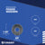 Fender washer with specifications on a blue background