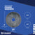 Fender washer with specifications on a blue backgroundv
