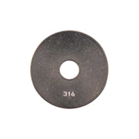 Conquest 5/16" x 1-1/2" Fender Washer - 316 Stainless Steel, .062"