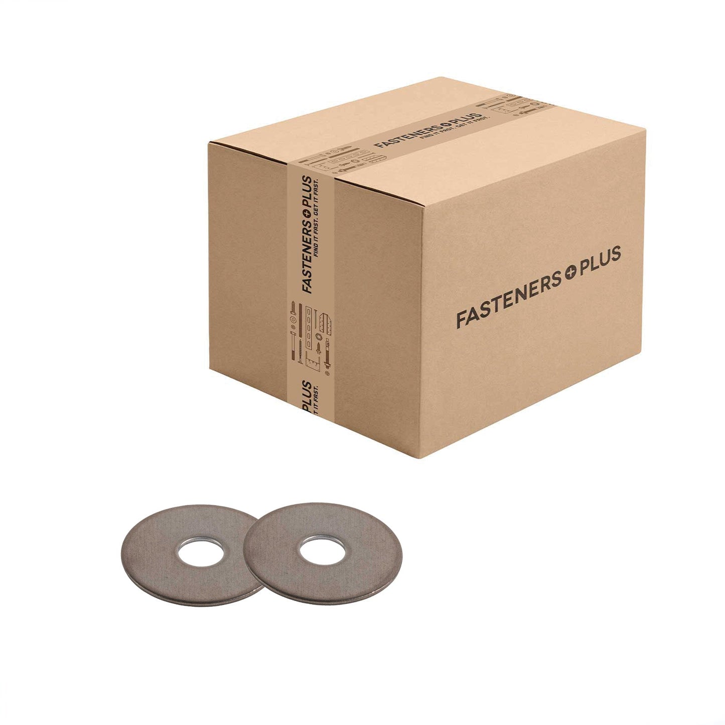 Conquest 5/16" x 1-1/4" Fender Washer - 304 Stainless Steel, .050" | Qty. 1,500 (Carton)