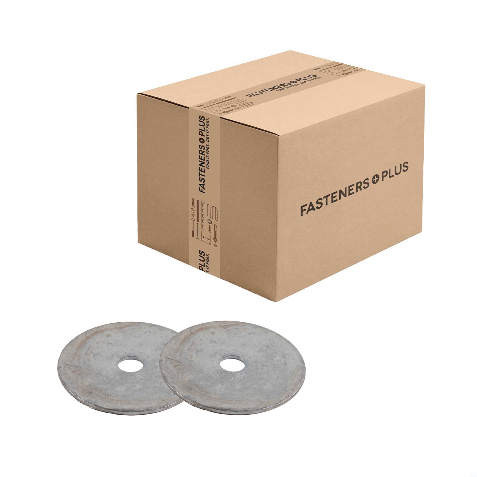 Conquest 5/16" x 2" Fender Washer - Hot Dip Galvanized | Qty. 445 (Carton)