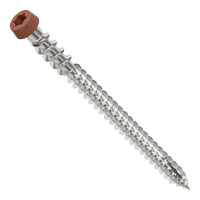#10 x 2-3/4" Simpson Strong-Tie DCU T20 Cap Head Composite Deck Screw - 305 Stainless Steel, Tan 03, Pkg. 1,750