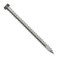 #10 x 2-3/4" Simpson Strong-Tie DCU Collated T20 Cap Head Composite Deck Screw - 316 Stainless Steel, Gray 04, Pkg. 1,000