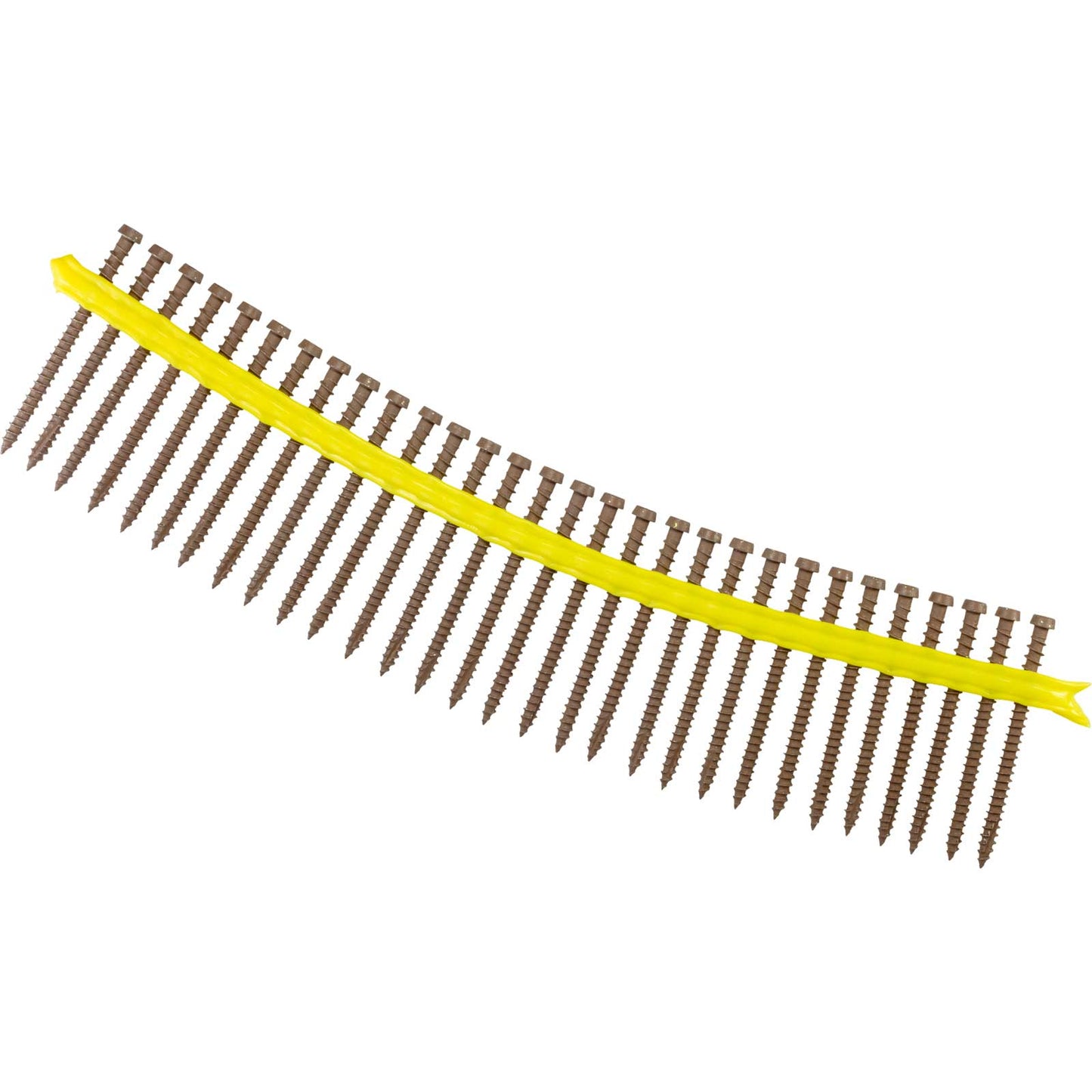 #10 x 2-3/4" Simpson Strong-Tie Quik Drive DCU Collated Composite Decking Screws - Brown 05, Pkg. 1,000