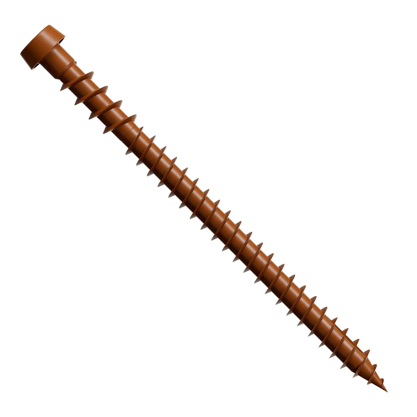 #10 x 2-3/4" Simpson Strong-Tie DCU T20 Cap Head Composite Deck Screw - Quik Guard Coating, Tan 01, Pkg. 1,750