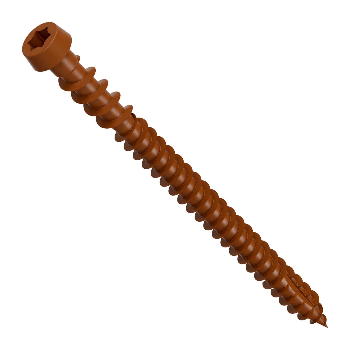 #10 x 2-3/4" Simpson Strong-Tie DCU T20 Cap Head Composite Deck Screw - Quik Guard Coating, Tan 01, Pkg. 1,750