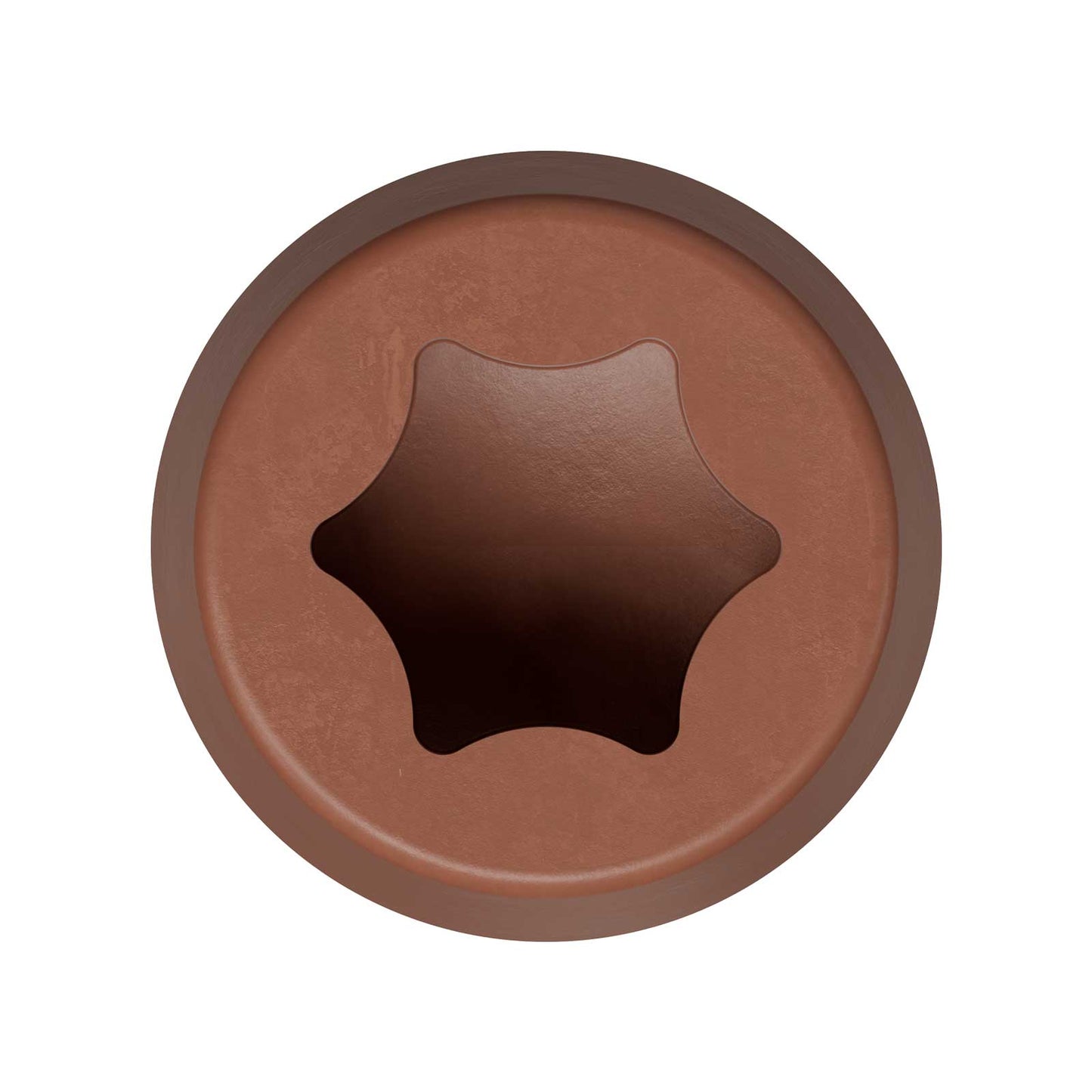 #10 x 2-3/4" Simpson Strong-Tie DCU T20 Cap Head Composite Deck Screw - Quik Guard Coating, Tan 03, Pkg. 1,750