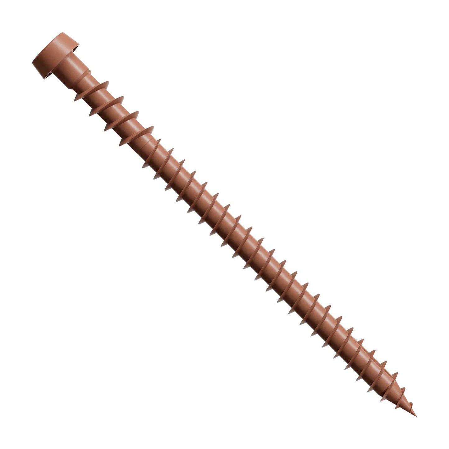 #10 x 2-3/4" Simpson Strong-Tie DCU T20 Cap Head Composite Deck Screw - Quik Guard Coating, Tan 03, Pkg. 1,750