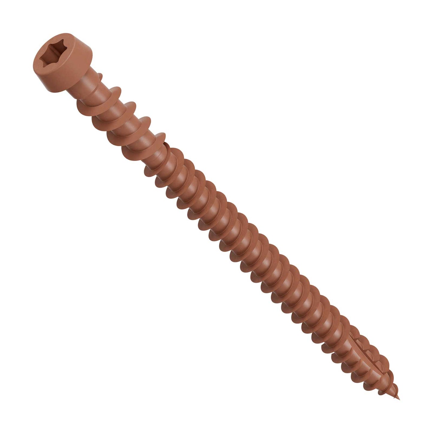 #10 x 2-3/4" Simpson Strong-Tie DCU T20 Cap Head Composite Deck Screw - Quik Guard Coating, Tan 03, Pkg. 1,750