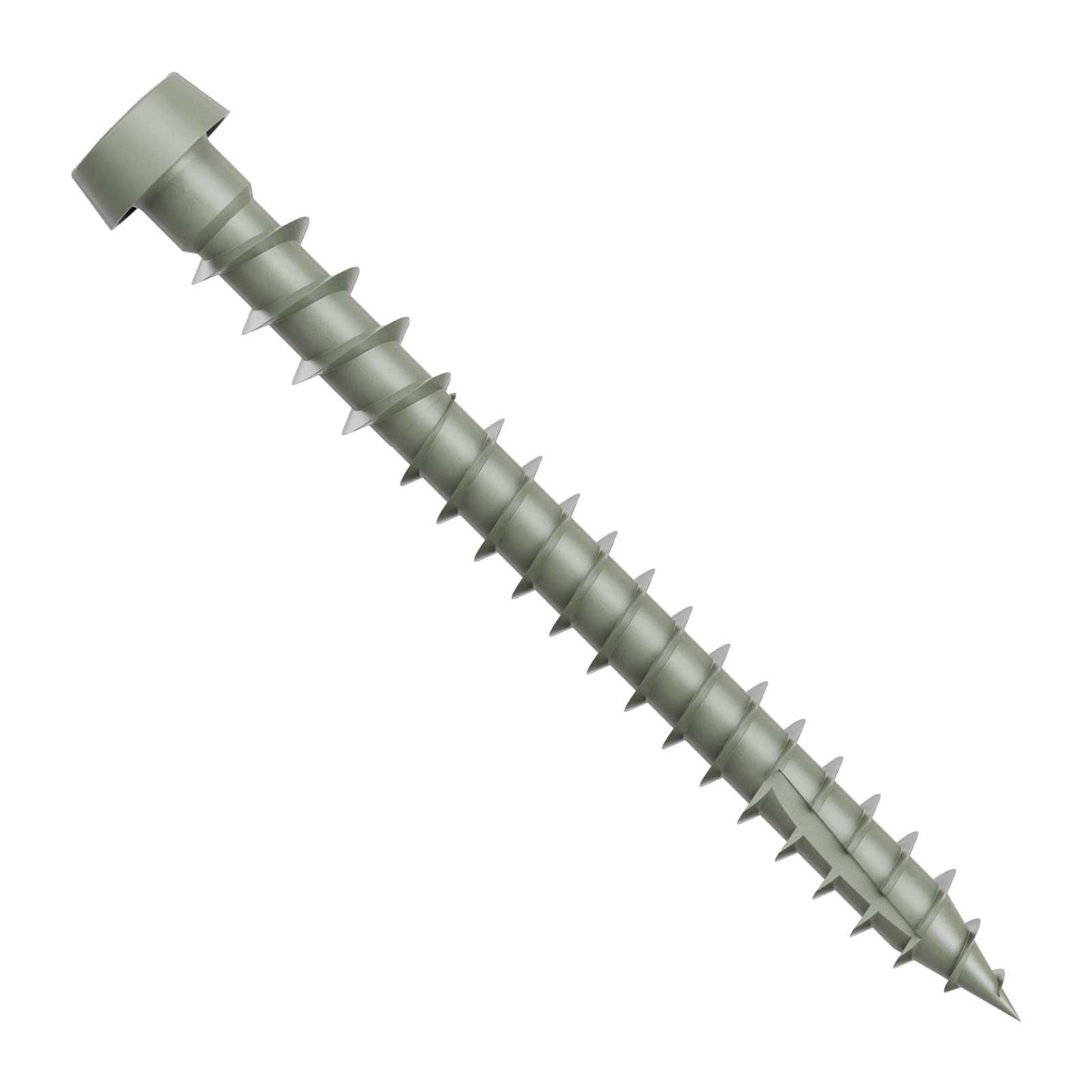 #10 x 2" Simpson Strong-Tie DCU T20 Cap Head Composite Deck Screw - Quik Guard Coating, Gray, Pkg. 70