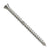Metal screw on a white background