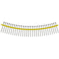 #7 x 2-1/2" Simpson Strong-Tie Quik Drive Collated Trim Head Deck Screw - 305 Stainless Steel, Gray 04, Pkg. 1,000