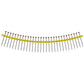 collated trim head screws - tan 01