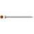 square drive trim head screw