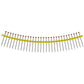 collated trim head screws - tan 04