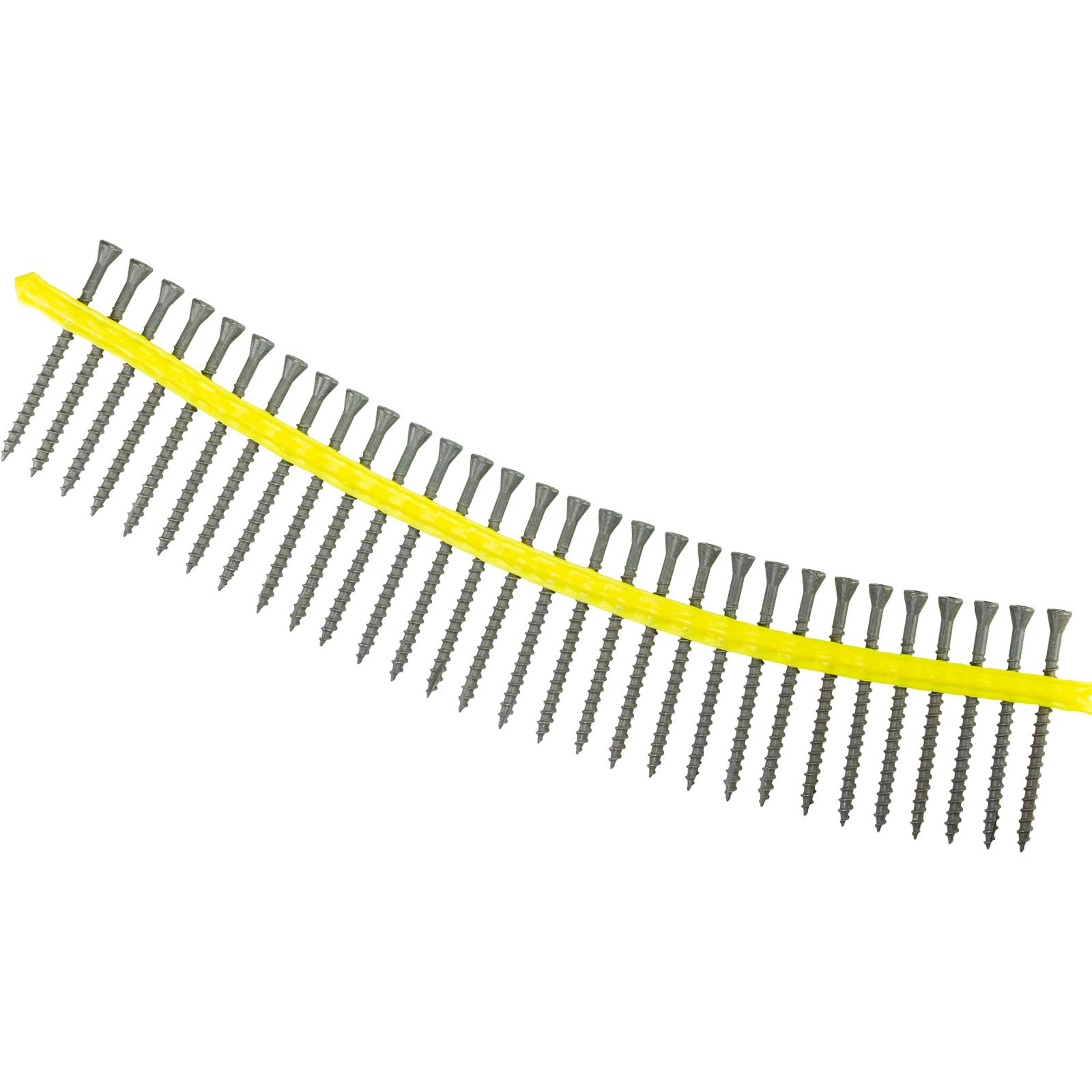 collated trim head screws - type 17 point