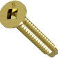 #8 x 1-1/4" Quik Drive FHSD Self-Drilling Wood-To-CFS Collated Screws, Yellow Zinc, Pkg 2500