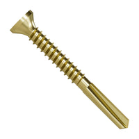 #10 x 1-3/4" Strong-Drive PPHD Sheathing-To-CFS Screw, Yellow-Zinc Coated - Pkg 4000