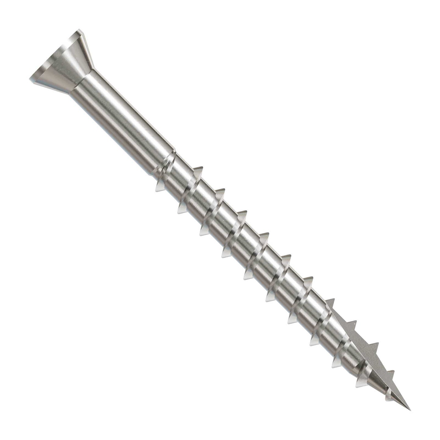 #7 x 1-5/8" Simpson Strong-Tie T15 Trim Head Wood Screw - 305 Stainless Steel, Pkg. 5 Lb.