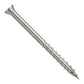 #7 x 2" Simpson Strong-Tie #1 Square Drive Trim Head Deck Screws - 305 Stainless Steel, Pkg. 1 Lb.