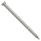 #7 x 2-1/4" Simpson Strong-Tie #1 Square Drive Trim Head Wood Screw - 305 Stainless Steel, Pkg. 1 Lb.