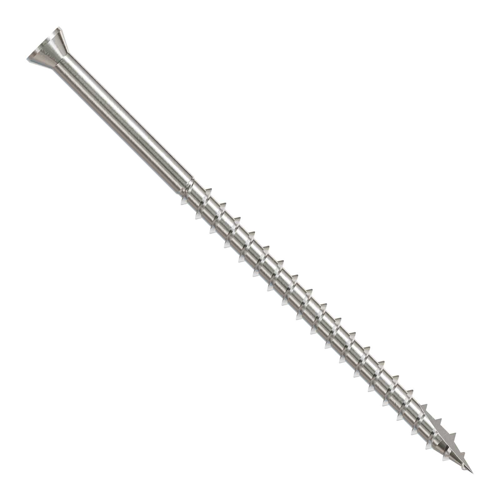 #7 x 3" Simpson Strong-Tie T15 Trim Head Wood Screw - 305 Stainless Steel