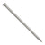 Metal screw on a white background