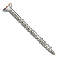 #8 x 2-1/2" Simpson Strong-Tie DWP T20 Trim Head Wood Screw - 305 Stainless Steel, Tan 03, Pkg. 350