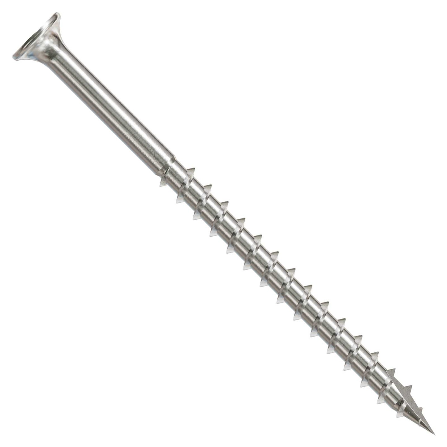 #10 x 3" Simpson Strong-Tie T25 Bugle Head Deck Screw -  305 Stainless Steel, Pkg. 1,500