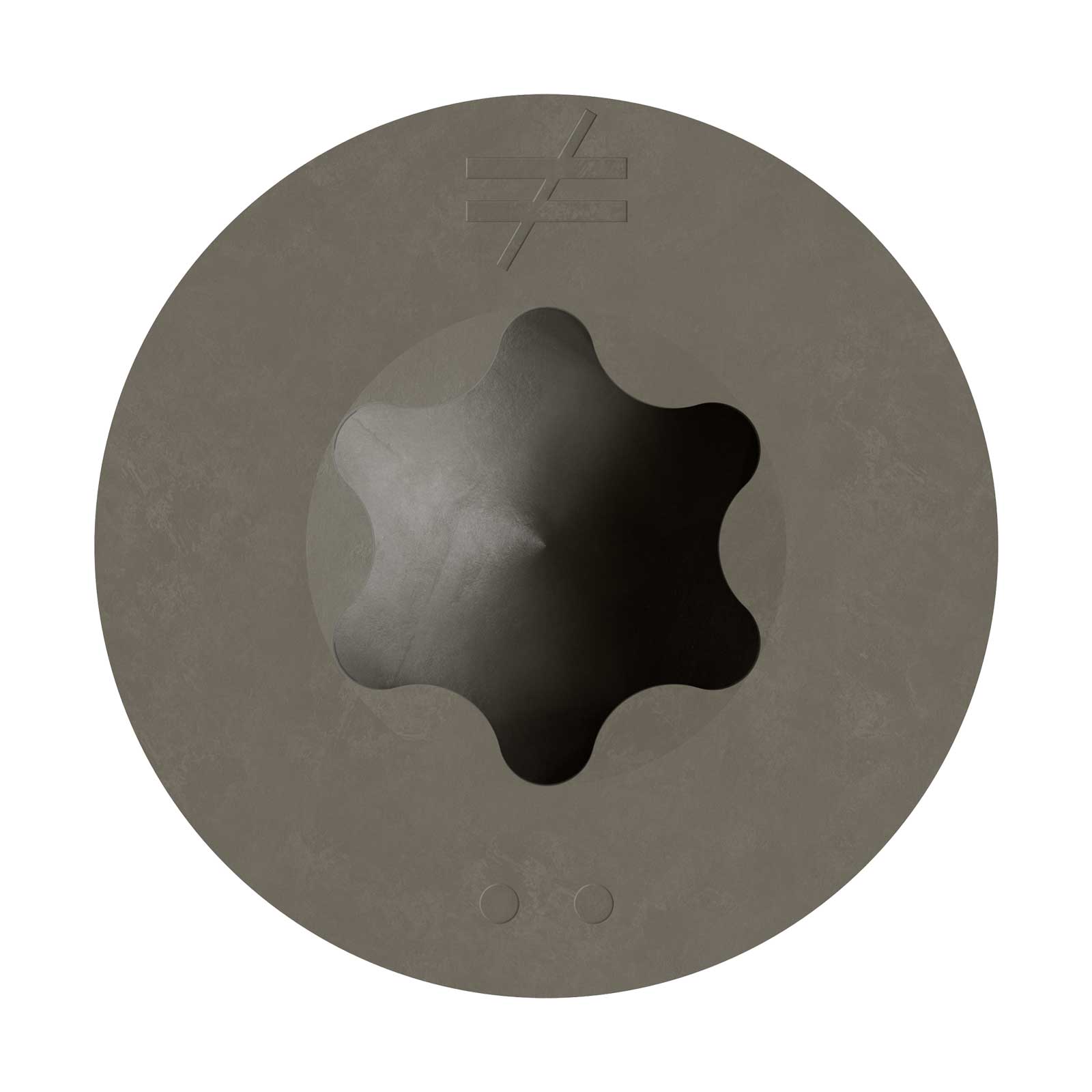 6-lobe drive - flat head