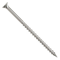 #10 x 3-1/2" Simpson Strong-Tie T25 Bugle-Head Wood Screw - 305 Stainless Steel, Pkg. 1 Lb.