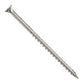 #10 x 3-1/2" Simpson Strong-Tie Square Drive Bugle-Head Wood Screw - 305 Stainless Steel, Pkg. 1 Lb.