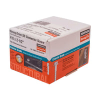 Box of Simpson Strong-Drive SD Connector Screws on a white background