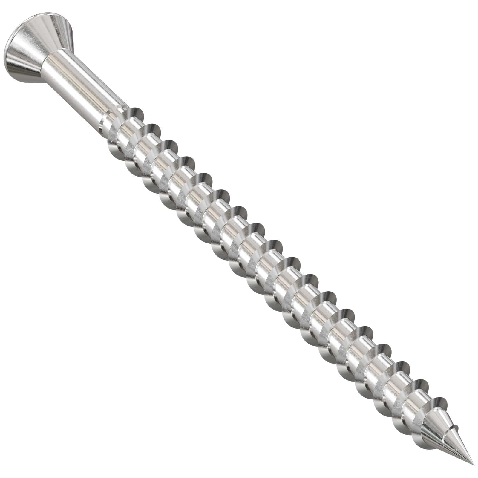 metal trim head screw sharp point