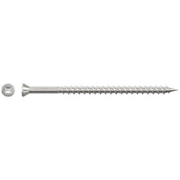 #7 x 3" Simpson Strong-Tie Quik Drive Collated Trim Head Deck Screws - 305 Stainless Steel, Pkg. 1,000