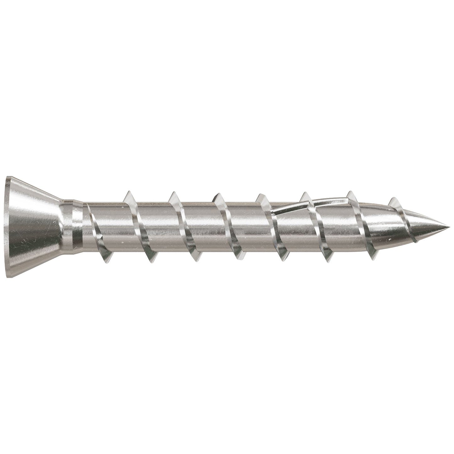 Simpson T07100WP1 #7 x 1" T15 DWP Trim Head Wood Screw - 316 Stainless Steel, Pkg 1 lb