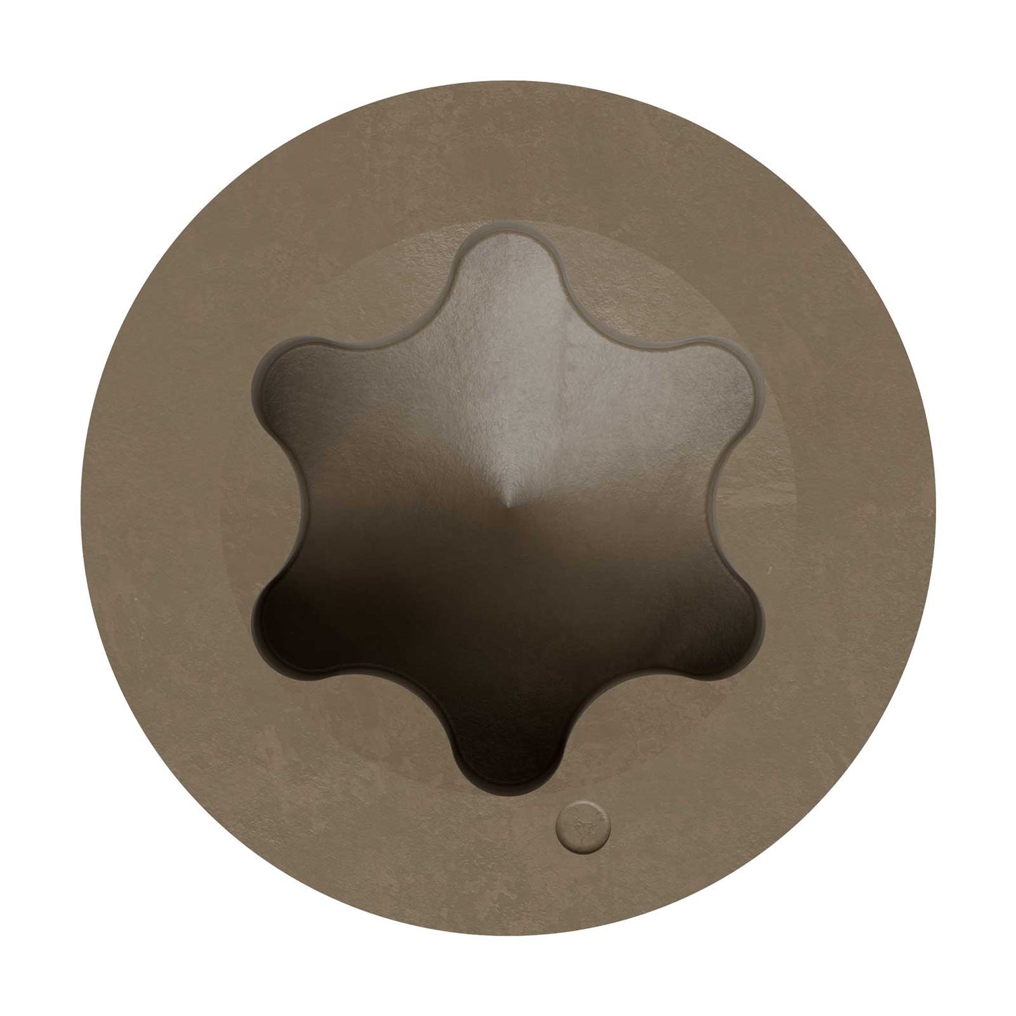 6-lobe head detail