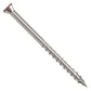#7 x 2-1/4" Simpson Strong-Tie T15 Trim Head Deck Screw - 316 Stainless Steel, Red 01, Pkg. 70