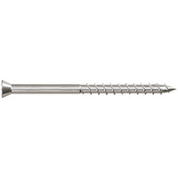 Simpson T07225WP-RP15 #7 x 2-1/4" T15 DWP Trim Head Wood Screw - 316 Stainless Steel, Pkg 15