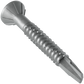 #12 x 1-3/4" Quik Drive TB Self-Drilling Wood-To-Steel Collated Screws, N2000 Galvanized, Pkg 1000