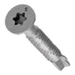 #14 x 1-3/4" Quik Drive TB Self-Drilling Wood-To-Steel Collated Screws, N2000 Galvanized, Pkg 1000