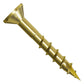 #8 x 1-1/2" Quik Drive WSC Wood Collated Screws, Yellow Zinc, Pkg 2000
