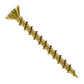 #8 x 1-3/4" Quik Drive WSCLT Wood Collated Screws, Yellow Zinc, Pkg 2000